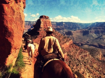 trail ride Grand Canyon