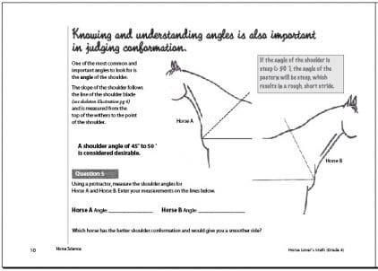 Horse Science page sample