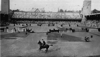 history of Olympic eventing